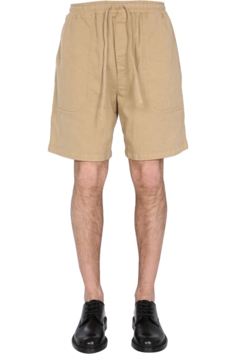 YMC Pants for Men YMC Paisley Jacquard Shorts