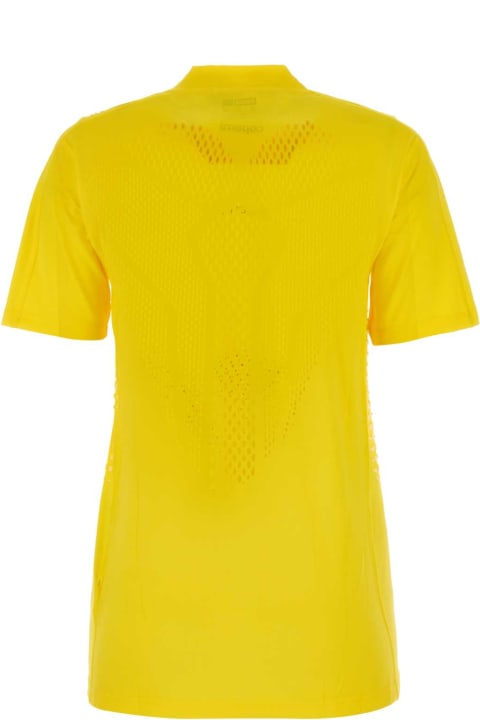 Coperni for Women Coperni Yellow Stretch Nylon Coperni X Puma T-shirt