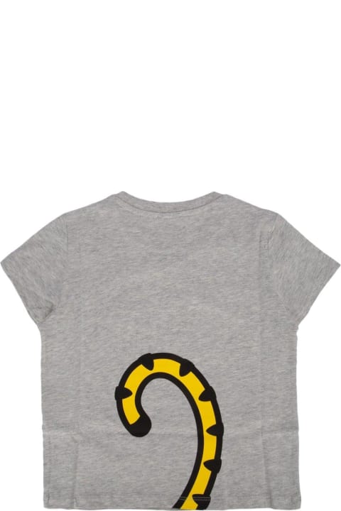Kenzo T-Shirts & Polo Shirts for Boys Kenzo Logo-printed Crewneck T-shirt
