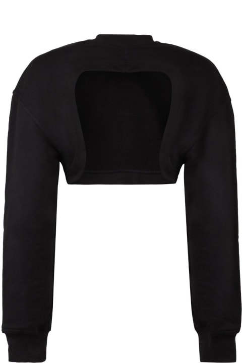 Adidas by Stella McCartney Fleeces & Tracksuits for Women Adidas by Stella McCartney Crewneck Cropped Sweatshirt