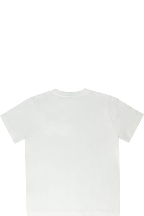 Topwear for Boys Moncler Cotton Crew-neck T-shirt