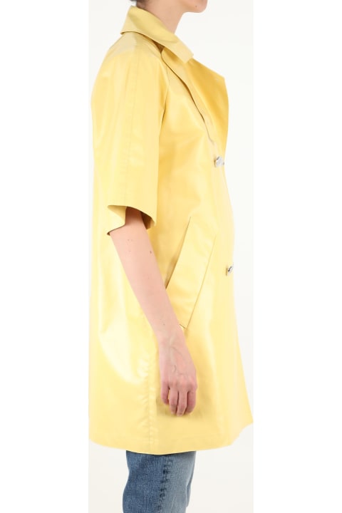 Max Mara for Women Max Mara Yellow Raincoat