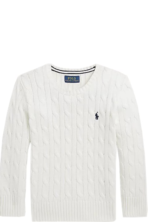 Ralph Lauren Sweaters & Sweatshirts for Boys Ralph Lauren Cotton Cable Sweater