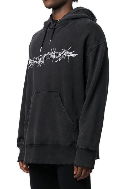 Givenchy Clothing for Men Givenchy Logo Hoodie