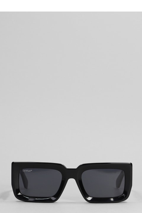 Boston Sunglasses In Black Acrylic