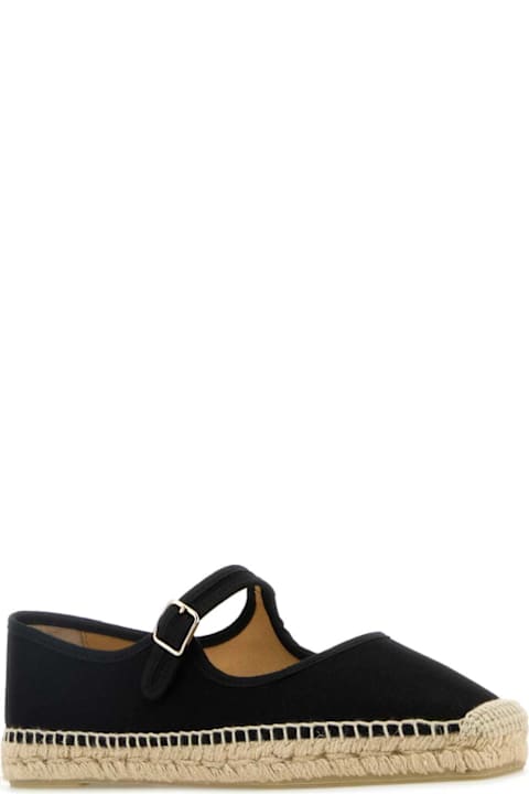 Homeware Castañer Black Canvas Espadrilles
