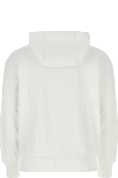 Hugo Boss Fleeces & Tracksuits for Men Hugo Boss White Cotton Sweatshirt