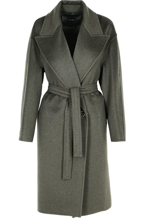 أدوات منزلية Max Mara 
valle
 Green Cashmere Coat