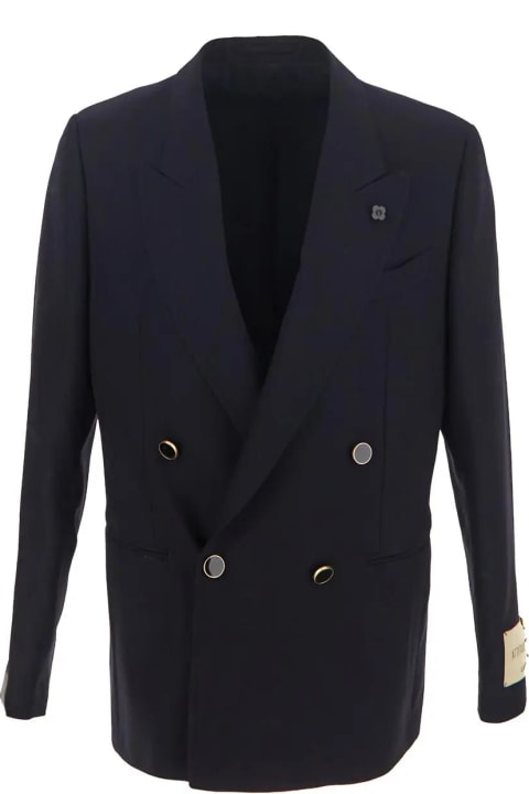 Lardini Coats & Jackets for Men Lardini Attitude Double-breasted Jacket