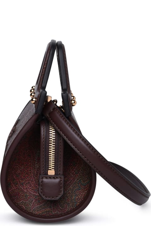 Etro Bags for Women Etro Brown Leather Blend Bag