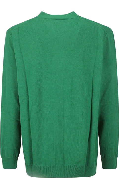 Comme des Garçons Shirt Sweaters for Men Comme des Garçons Shirt V-neck Knitted Cardigan