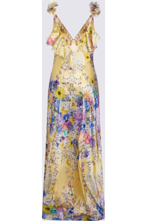 Homeware Camilla Yellow Silk Dress