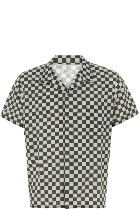 ERL for Men ERL Printed Cotton And Linen Shirt