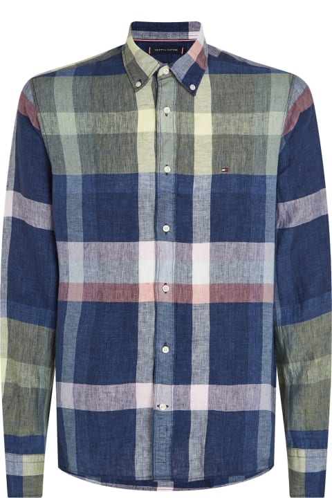 Tommy Hilfiger Shirts for Men Tommy Hilfiger Multicolored Checked Shirt