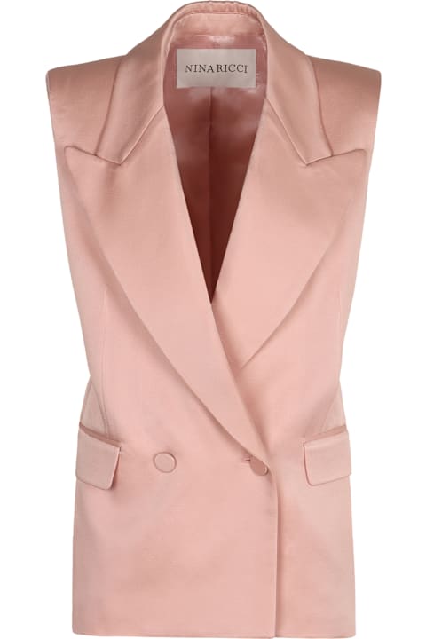 Homeware Nina Ricci Double-breasted Waistcoat