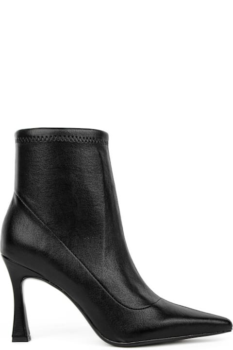 Bruno Premi Shoes for Women Bruno Premi Black Stretch Leather Ankle Boot