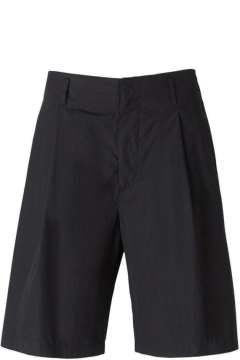 Moncler Genius Pants for Men Moncler Genius Moncler Pleated Bermuda Poplin Shorts