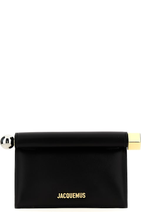 Homeware Jacquemus 'la Petite Pochette Rond Carré' Clutch