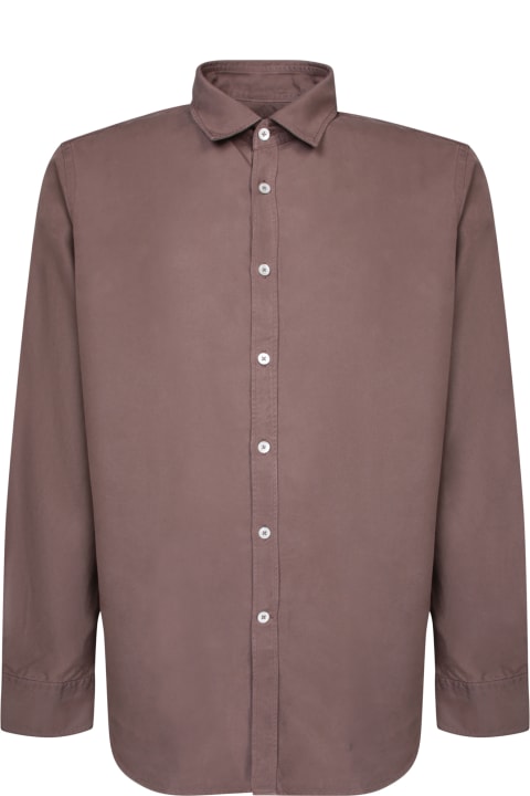 Canali for Men Canali Beige Lyocell Shirt