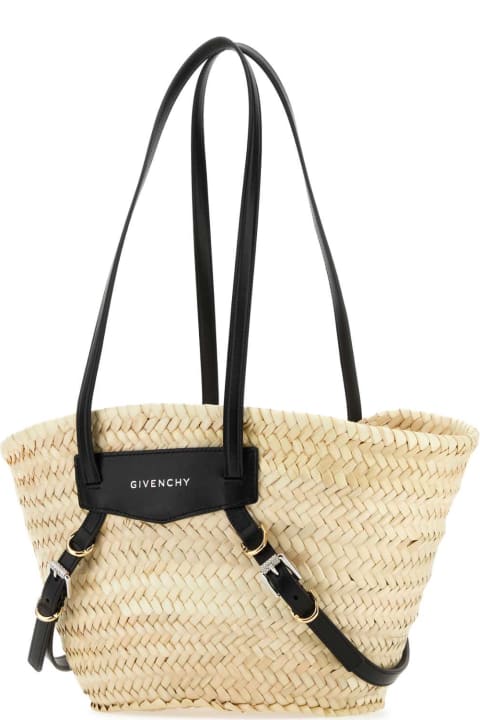 Totes for Women Givenchy Straw Small Voyou Shopping Bag