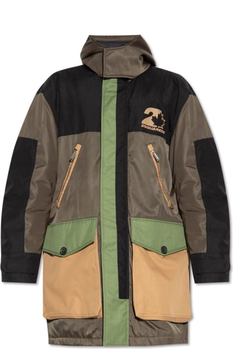 Dsquared2 Coats & Jackets for Men Dsquared2 Hooded Parka Jacket