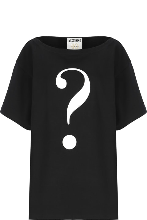Moschino Topwear for Women Moschino Question Mark T-shirt