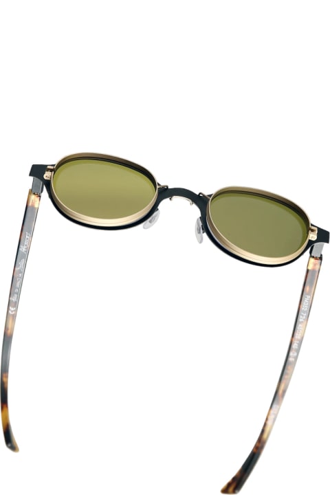 Piero Massaro Eyewear for Men Piero Massaro Pm352 - Matte Black 6 Havana Sunglasses