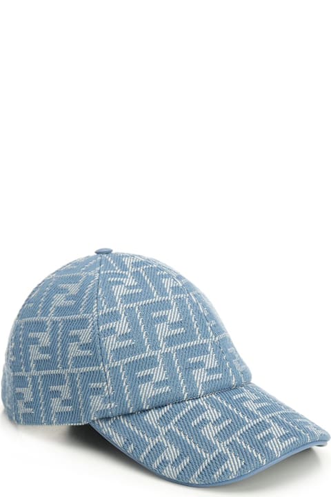 Fendi Hats for Women Fendi Jacquard Baseball Cap