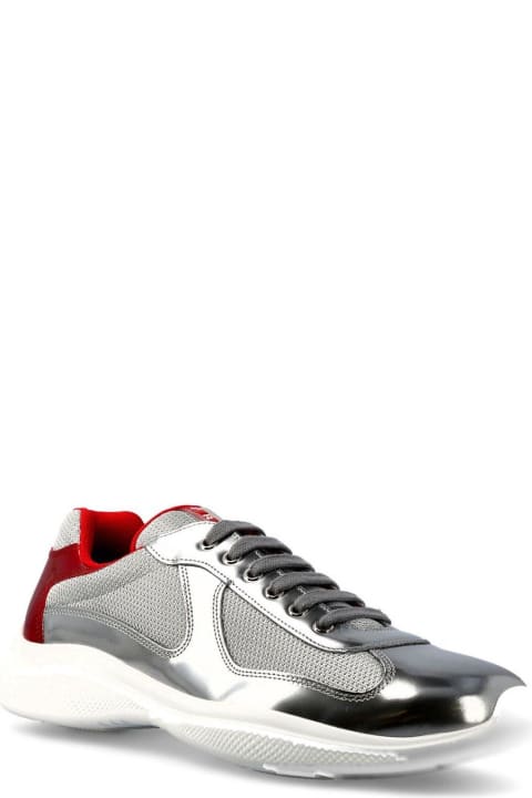 America's Cup Mesh Panelled Sneakers