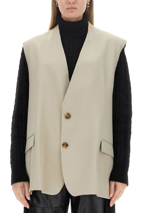MM6 Maison Margiela Coats & Jackets for Women MM6 Maison Margiela Single-breasted Vest