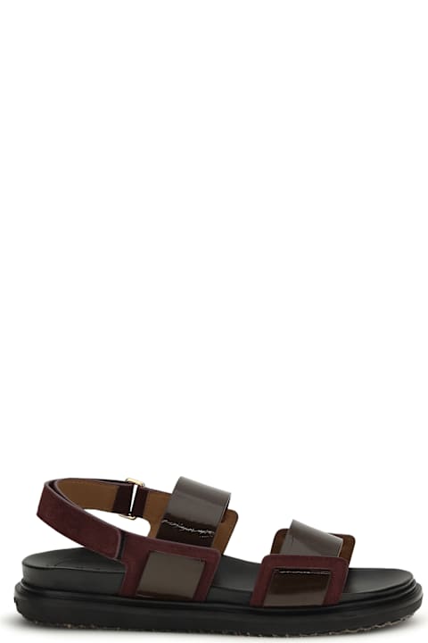 Marni Double-strap Fussbett Sandals