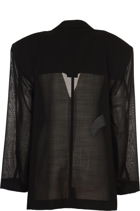 Philosophy di Lorenzo Serafini Coats & Jackets for Women Philosophy di Lorenzo Serafini Lace Paneled Single-buttoned Blazer