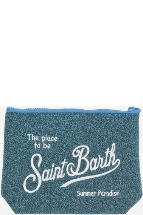 MC2 Saint Barth Clutches for Women MC2 Saint Barth Scuba Clutch Bag With Logo