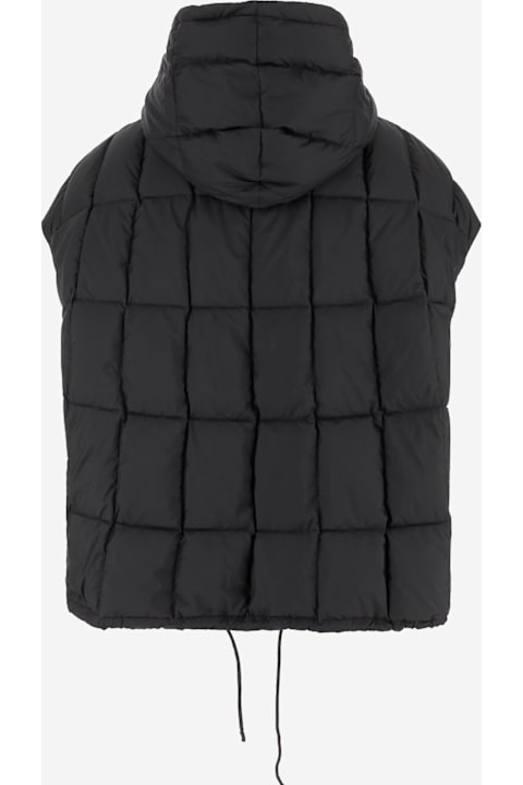 IENKI IENKI Coats & Jackets for Women IENKI IENKI Cozy Bow Vest Made Of Nylon