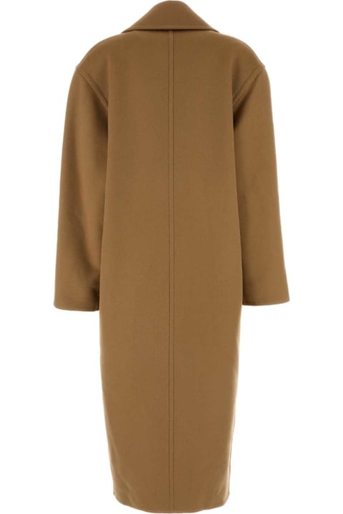 Coats & Jackets for Women Saint Laurent Camel Cashmere Coat