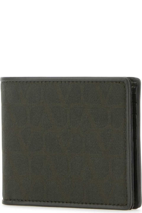 Accessories Sale for Men Valentino Garavani Toile Iconographe Wallet