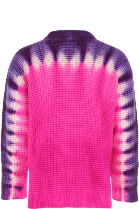 The Elder Statesman for Women The Elder Statesman Multicolor Cashmere Sweater