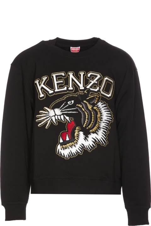 Kenzo for Men Kenzo Tiger Varsity Embroidered Sweatshirt