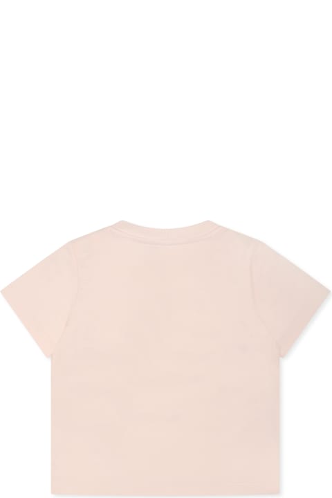 Homeware Stella McCartney Kids Pink T-shirt For Baby Girl With Cherry