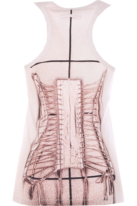 Jean Paul Gaultier Topwear for Women Jean Paul Gaultier Trompe L'oeil Corset Top