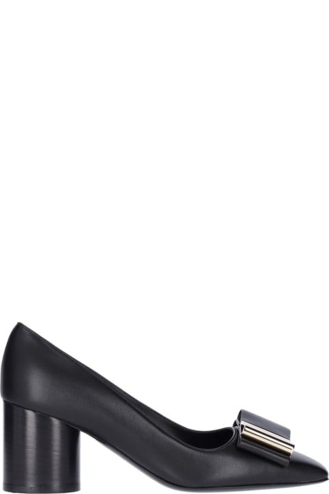 Ferragamo High-Heeled Shoes for Women Ferragamo "doppio Fiocco" Pumps