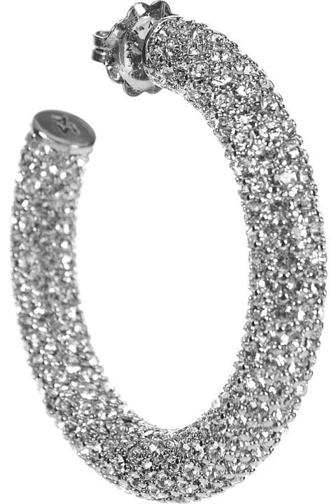 Jewelry for Women Amina Muaddi Cameron Medium Earrings