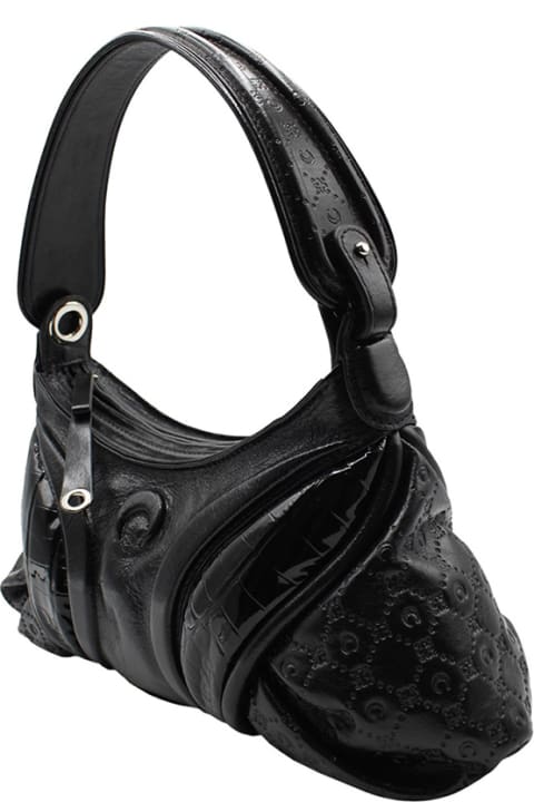 ウィメンズ新着アイテム Marine Serre Embossed Leather Futura Bag