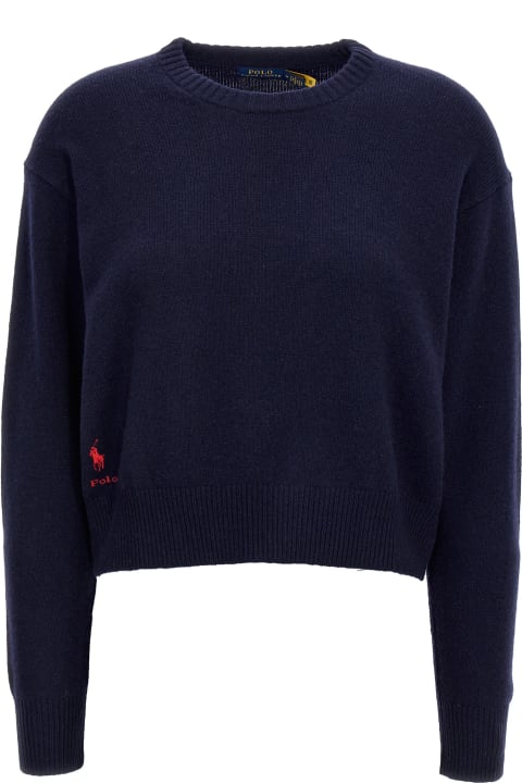Homeware Polo Ralph Lauren Logo Embroidery Sweater
