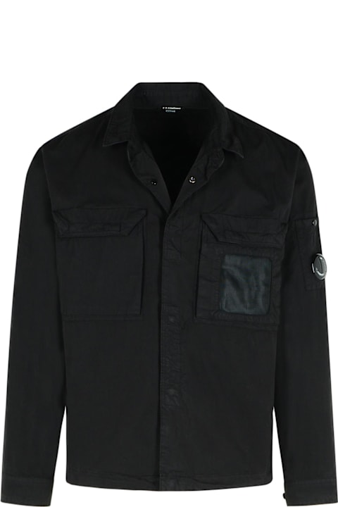 C.P. Company for Men C.P. Company Black Cotton Shirt