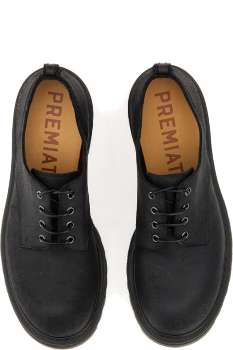 Premiata Laced Shoes for Men Premiata Leather Derby