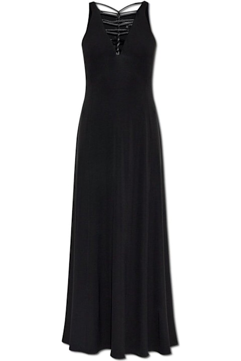 Emporio Armani فساتين لـ السيدات Emporio Armani Strappy Maxi Dress
