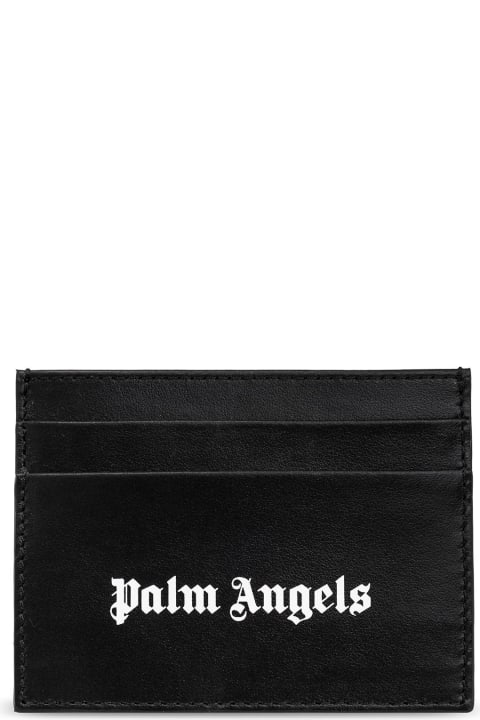 Palm Angels Wallets for Men Palm Angels Card Case With Logo