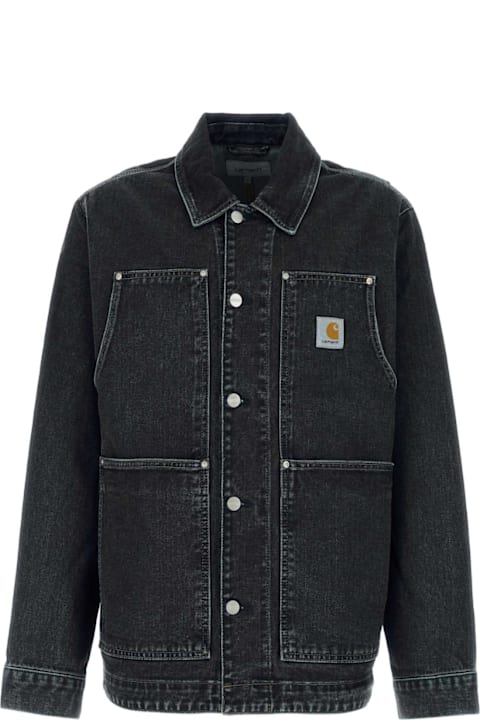 Carhartt for Women Carhartt Slate Denim Og Double Front Jacket