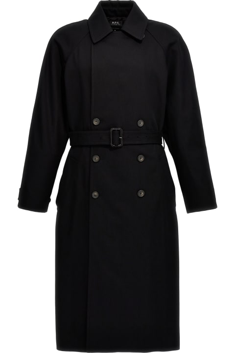A.P.C. for Men A.P.C. Double-breasted Trench Coat